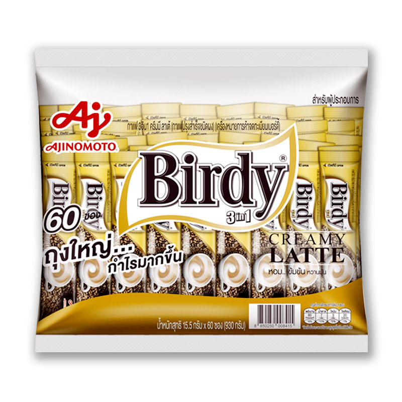 BIRDY三合一即沖咖啡15.5g x 60條大包裝