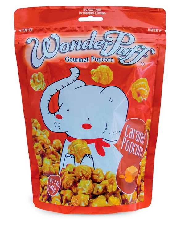 WONDERPUFF果仁爆谷零食198g