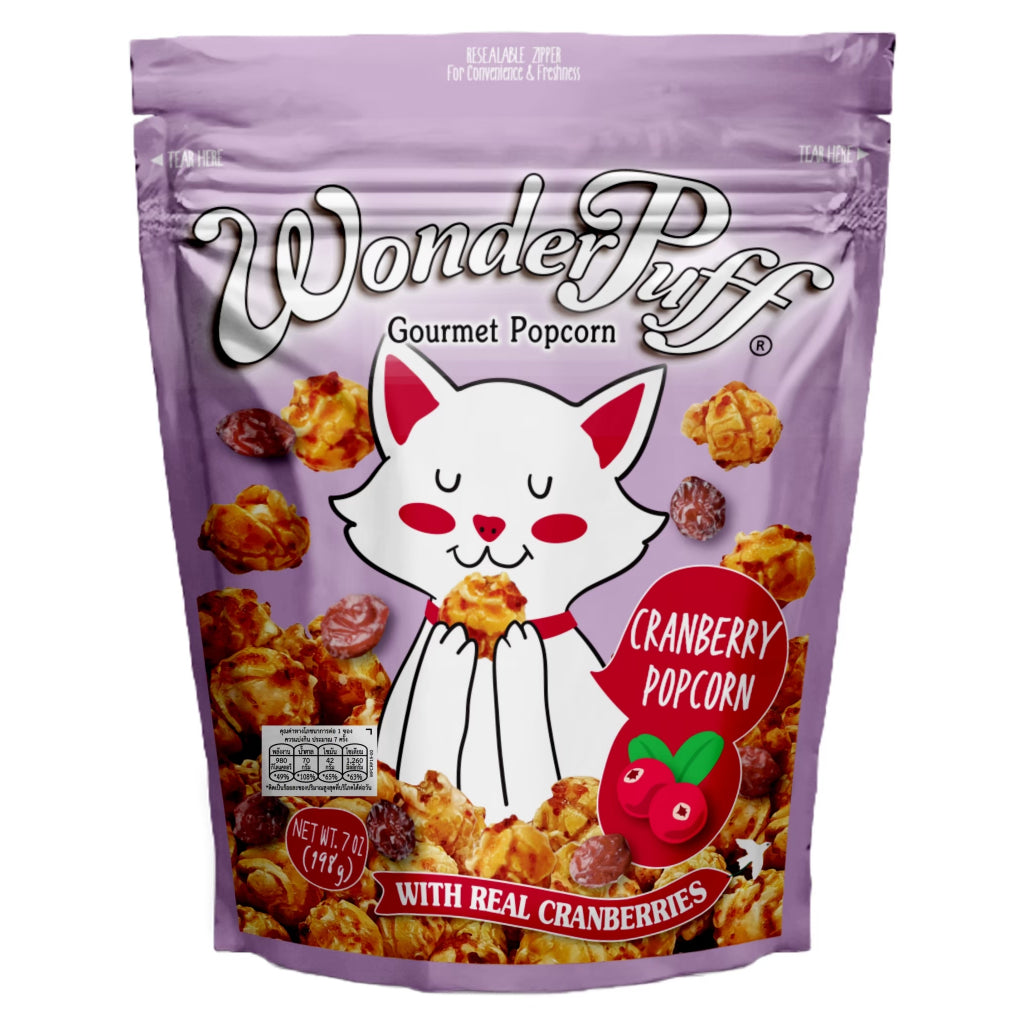 WONDERPUFF果仁爆谷零食198g