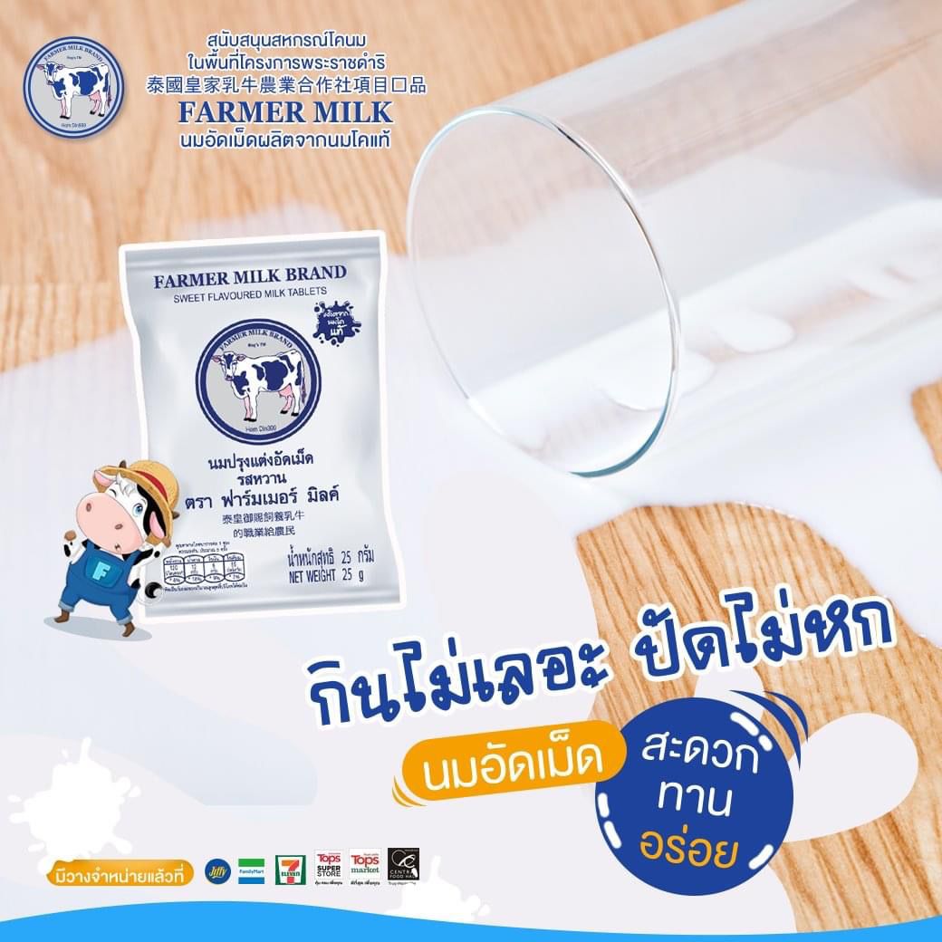 FARMER MILK 牛奶片原味 25g