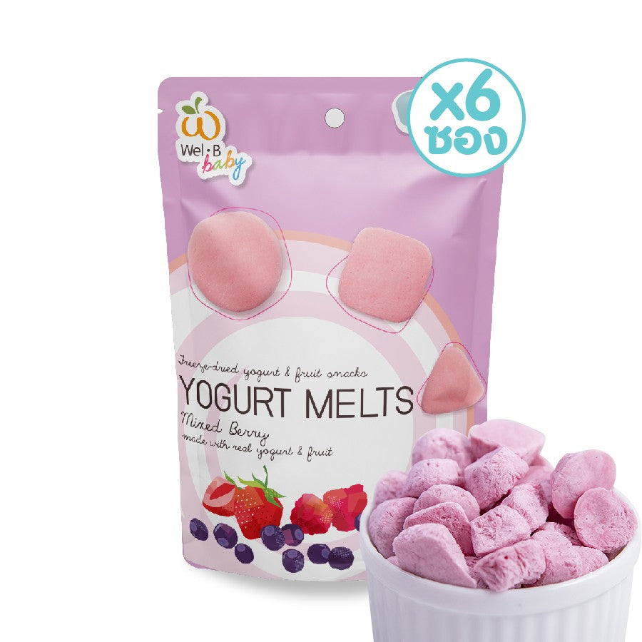 Wel-B Baby 嬰幼兒凍乾益生菌乳酪粒20g袋裝