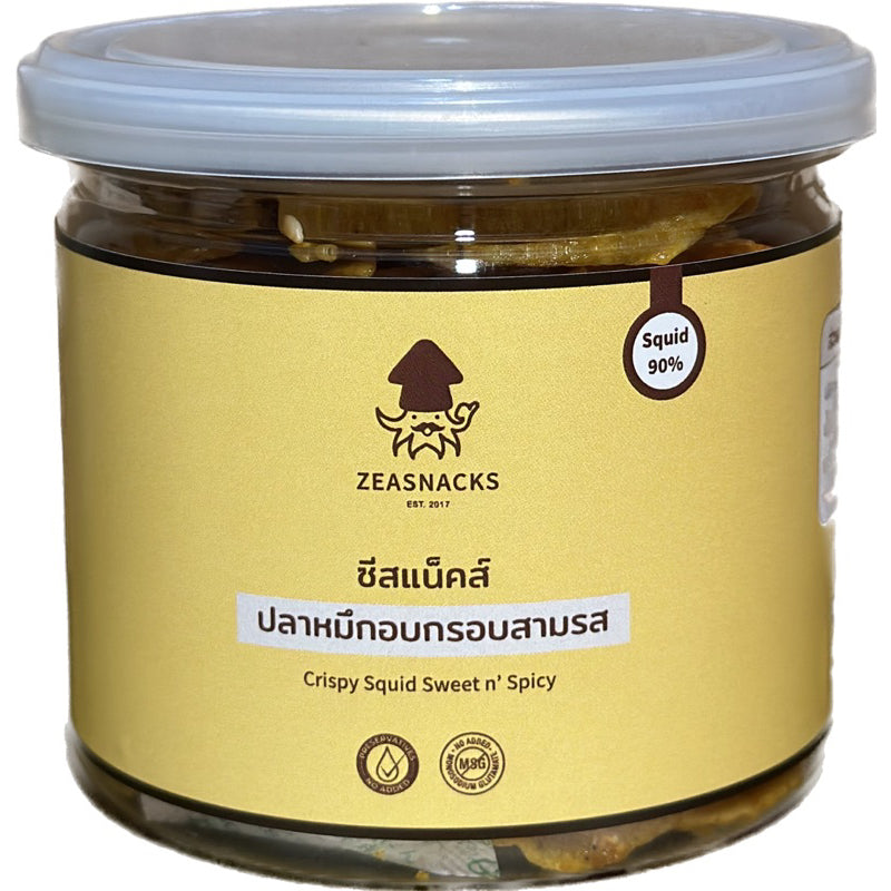 ZEA SNACKS脆皮魷魚罐裝