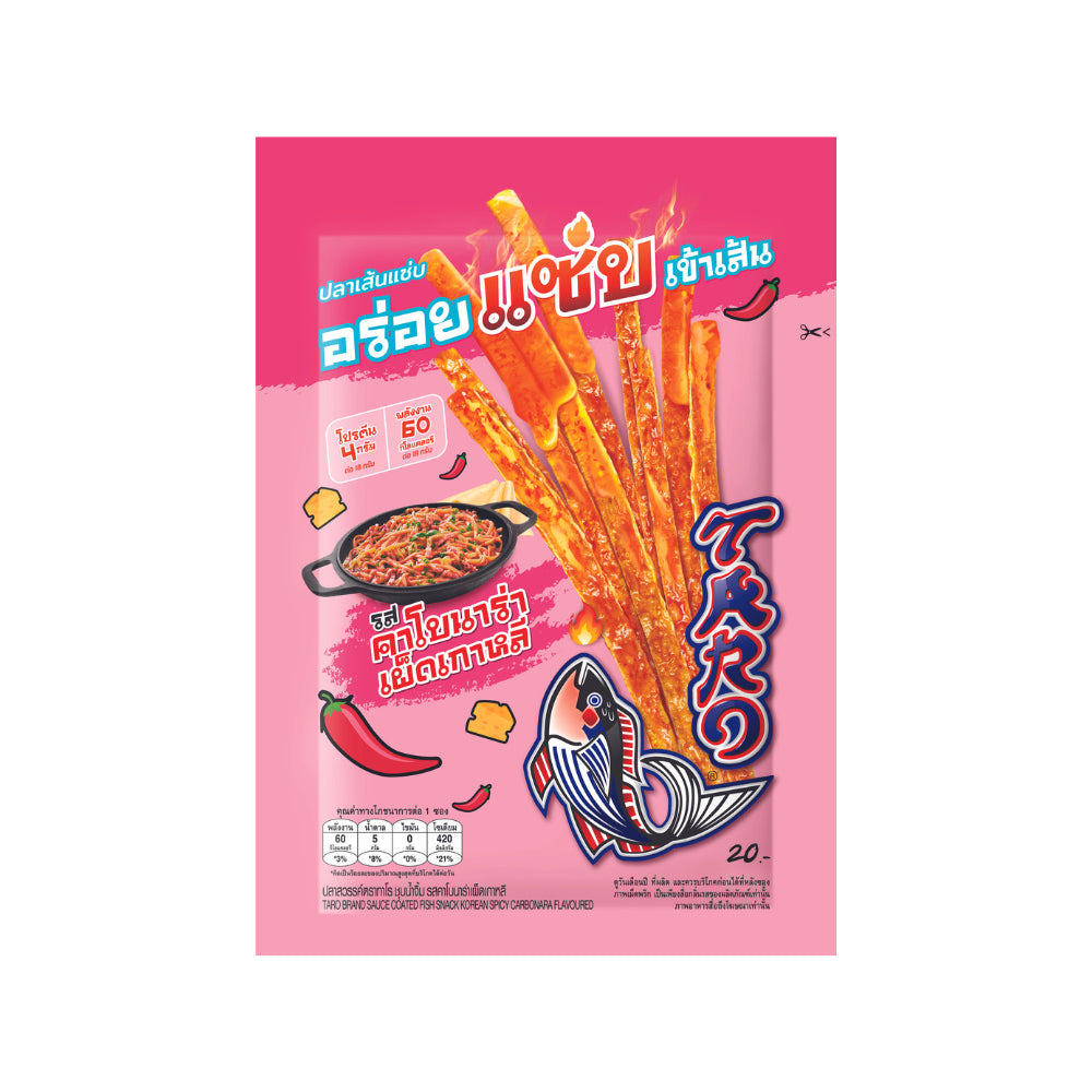 TARO鱈魚絲韓式香辣煙肉味20g