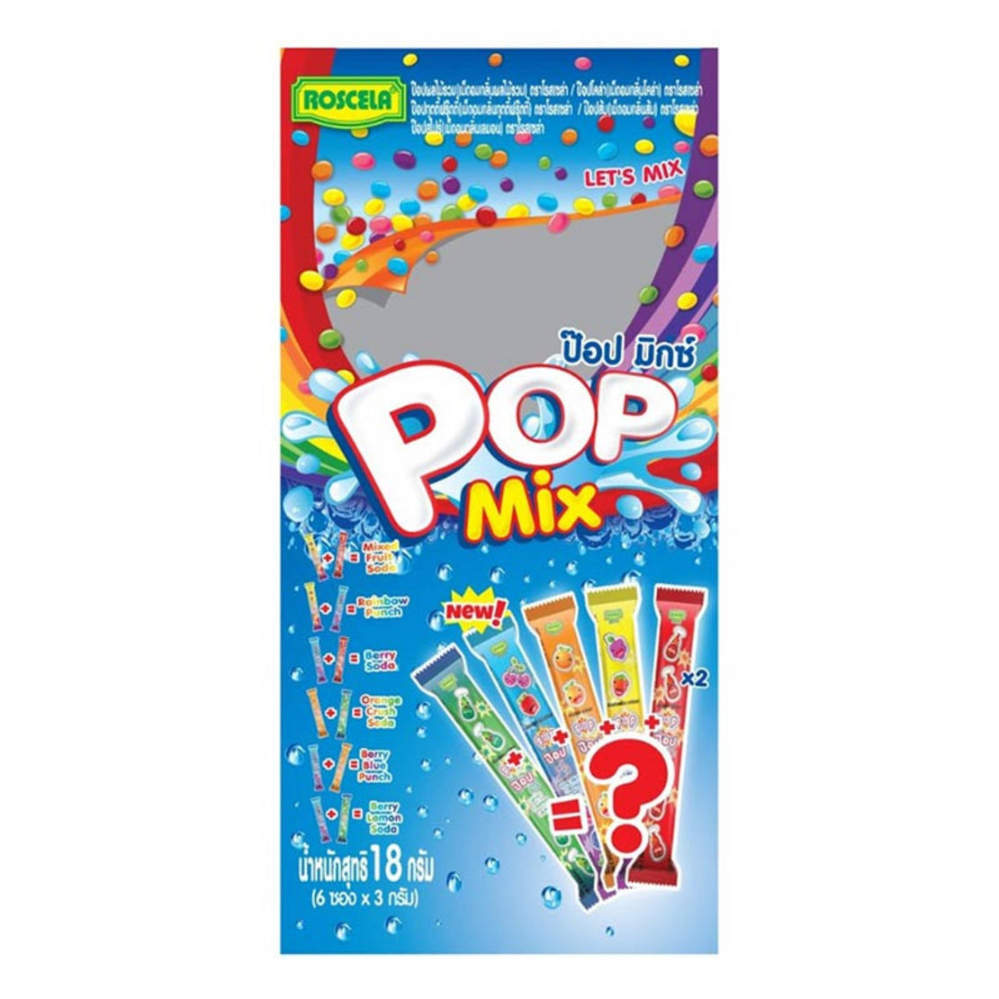 ROSELLA條裝雜錦糖果18g
