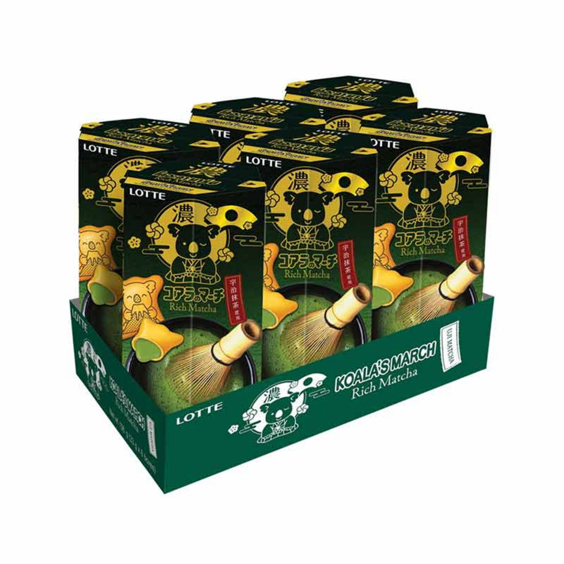 泰版樂天熊仔餅抹茶33g