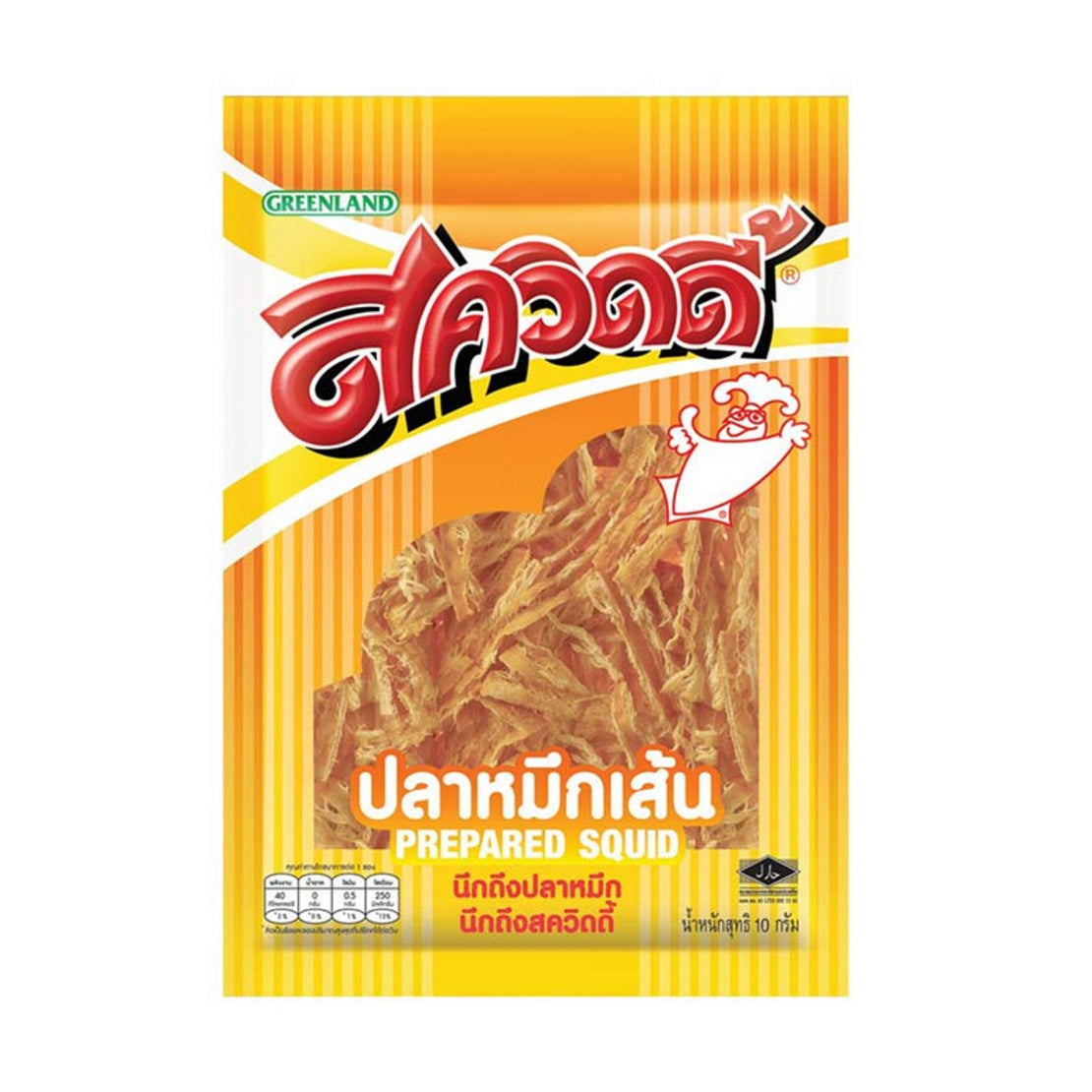 GREENLAND魷魚條10g