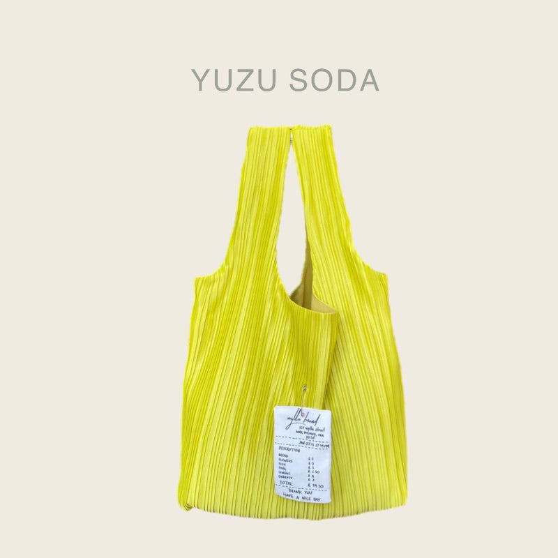 Wyllabrand 糖果系Plisse購物袋