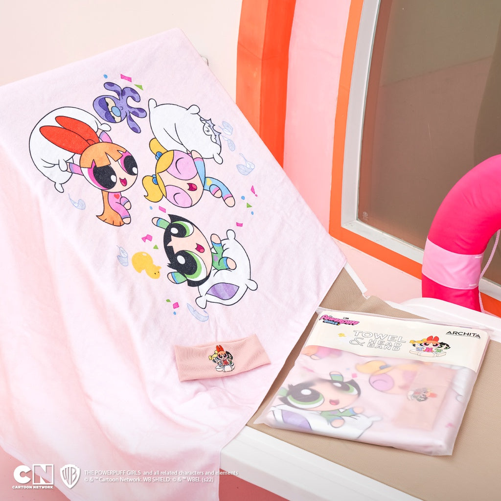 ARCHITA飛天小女警毛巾頭帶套裝