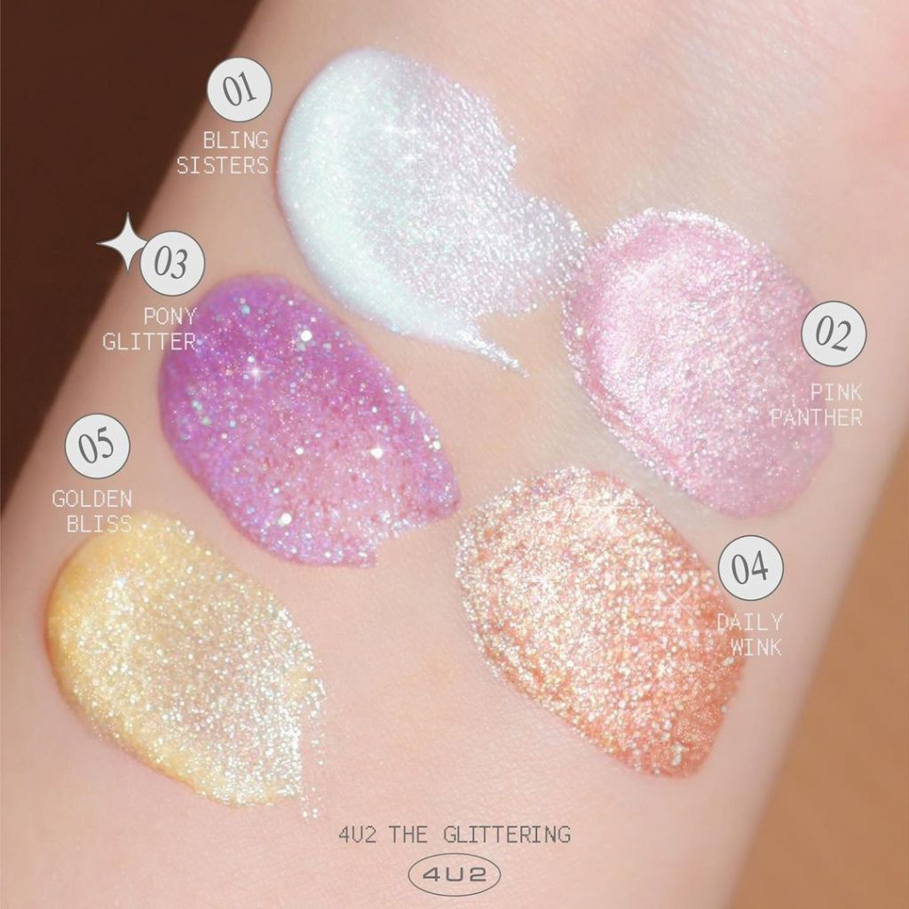 4U2 The Glittering眼影液