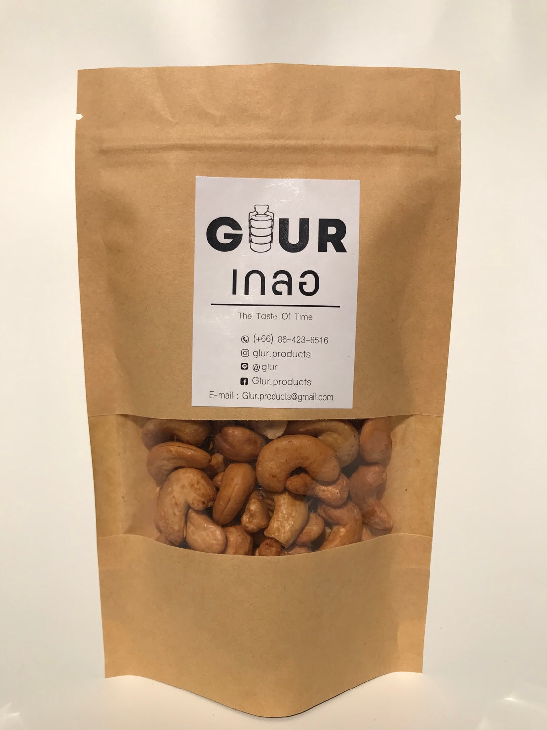 GLUR A級甲米府無鹽烤腰果