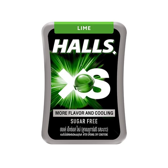HALLS XS無糖香口珠13.8g