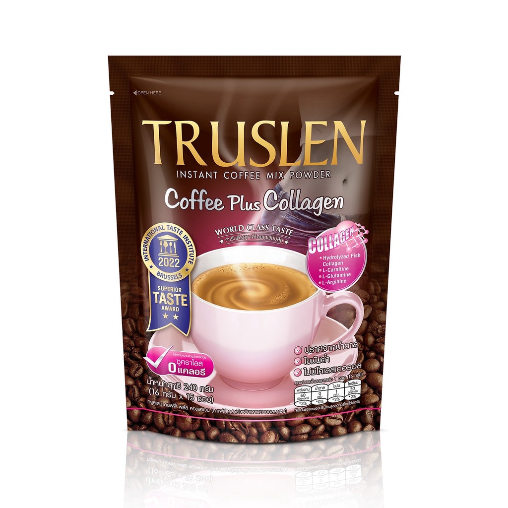 TRUSLEN 瘦身骨膠原蛋白咖啡