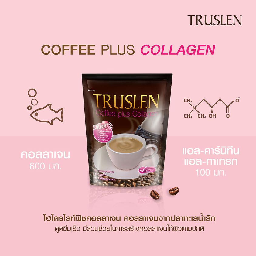 TRUSLEN 瘦身骨膠原蛋白咖啡