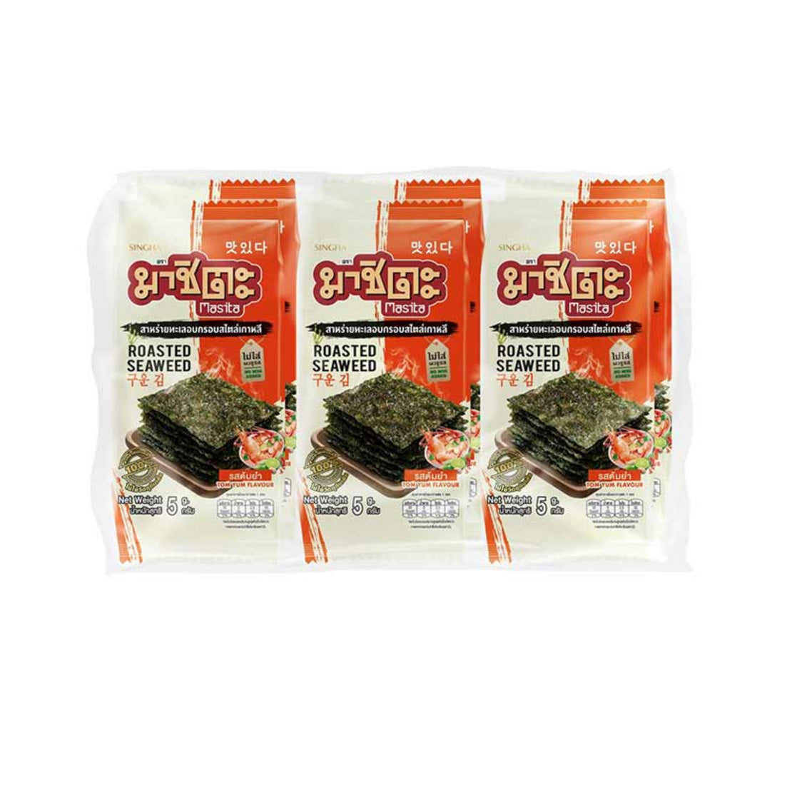 MASITA 香脆紫菜片6小包裝