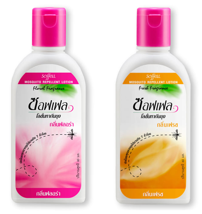 Soffell 防蚊乳液60ml (四枝裝)