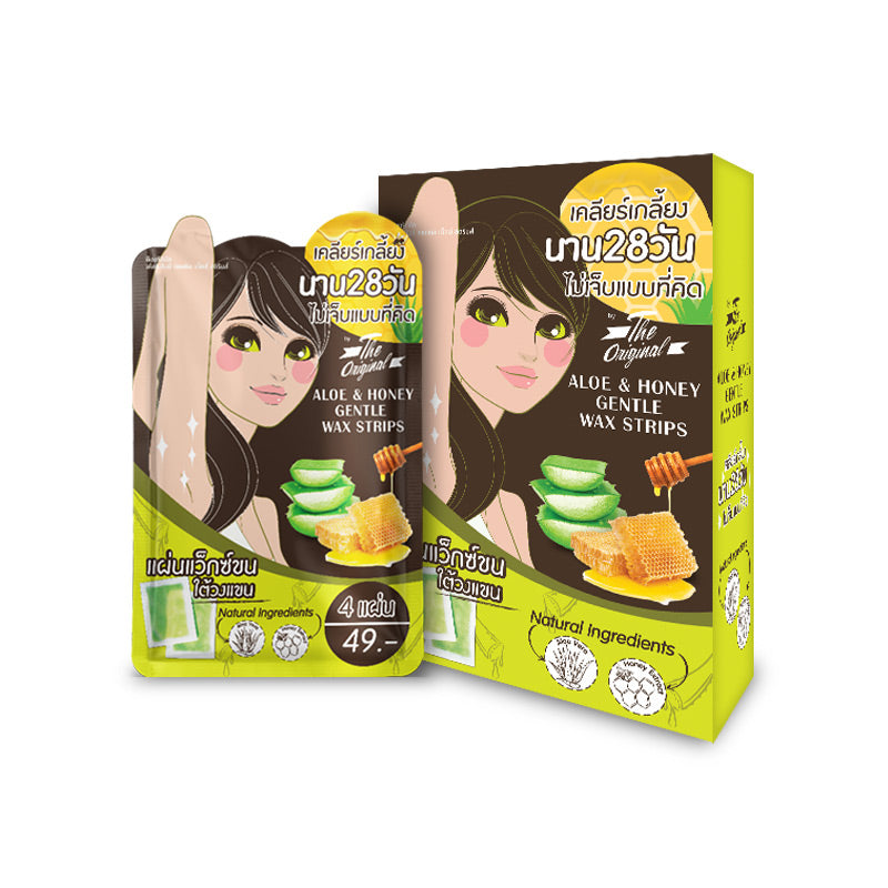 The Original蘆薈蜂蜜溫和蠟貼