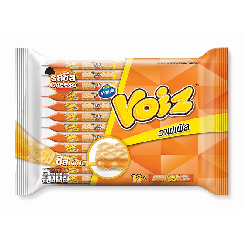 VOIZ雙層威化夾心餅乾系列12小包裝