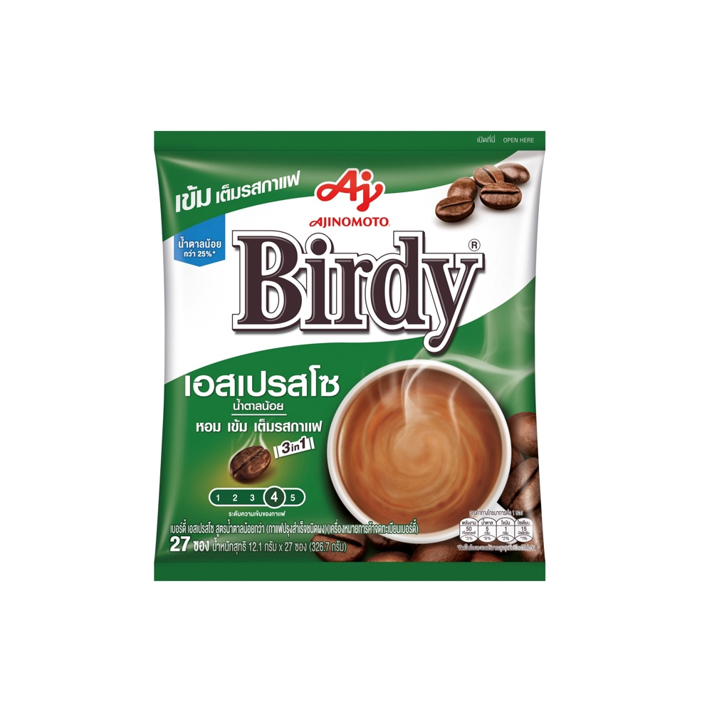 BIRDY三合一即沖咖啡15.5g x 27條包裝
