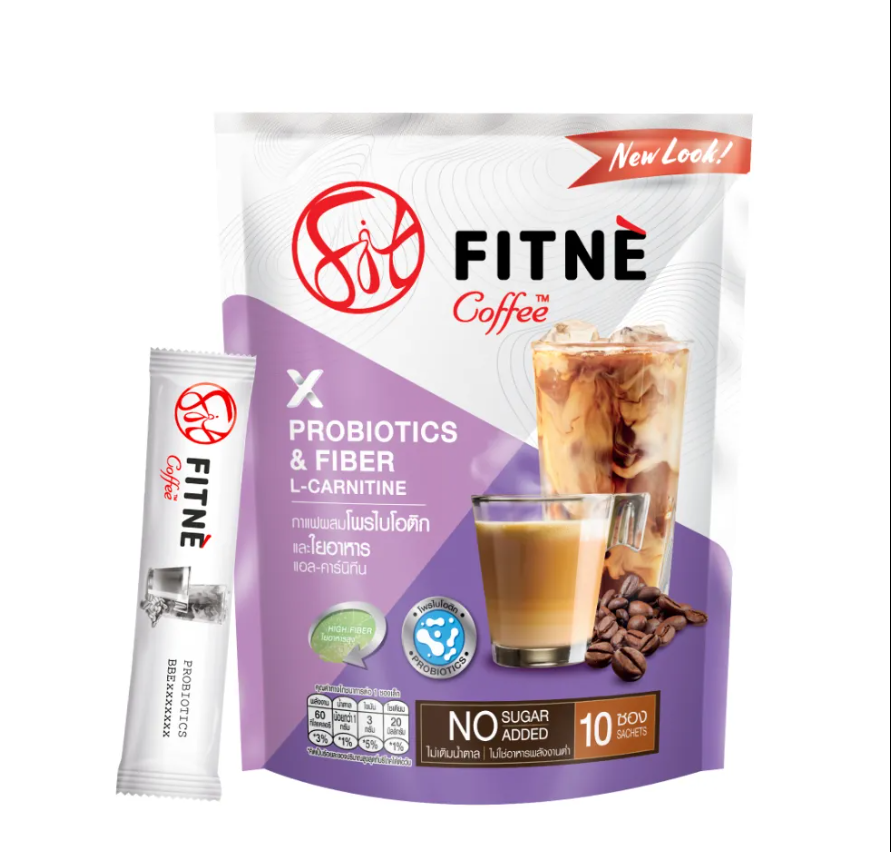 FITNE纖維速溶咖啡10小包袋裝