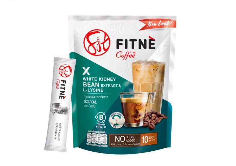 FITNE即溶咖啡混合白豆提取物10小包袋裝