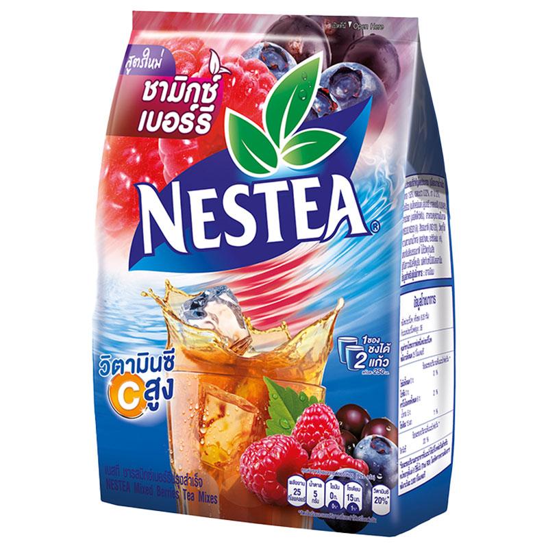 NESTEA泰版雀巢即沖泰式奶茶 雜莓 青檸茶18小包袋裝
