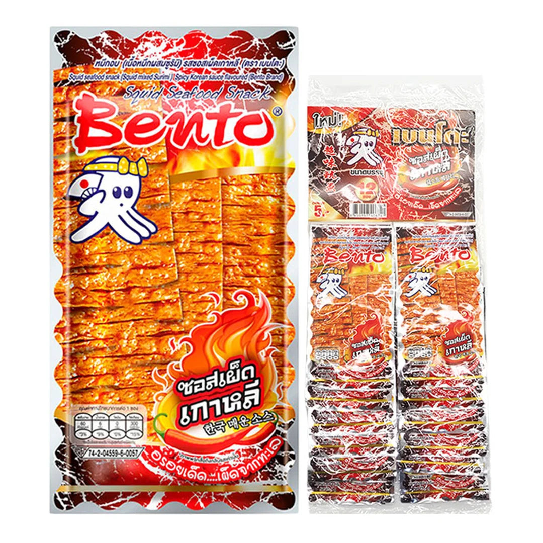 BENTO碳烤魷魚片4g x 12小包裝