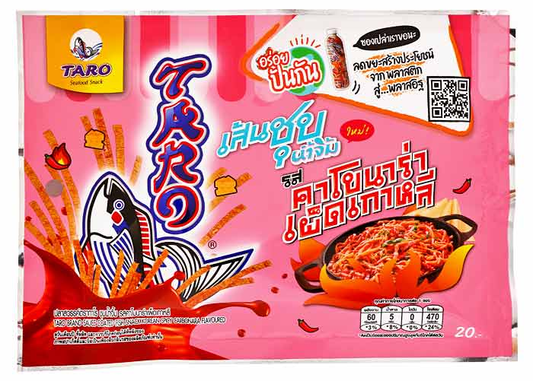 TARO鱈魚絲韓式香辣煙肉味20g