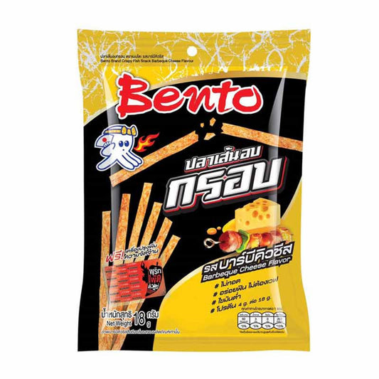 BENTO烤脆魚零食BBQ芝士味18g