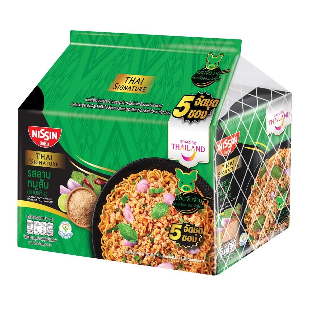 泰版日清NISSIN Thai Signature即食撈麵 5個裝