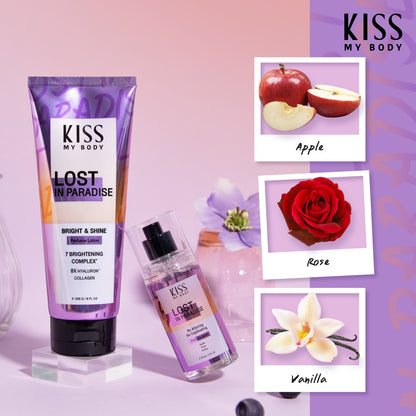 KISS MY BODY (Malissa Kiss) 美白香水身體乳液+噴霧套裝