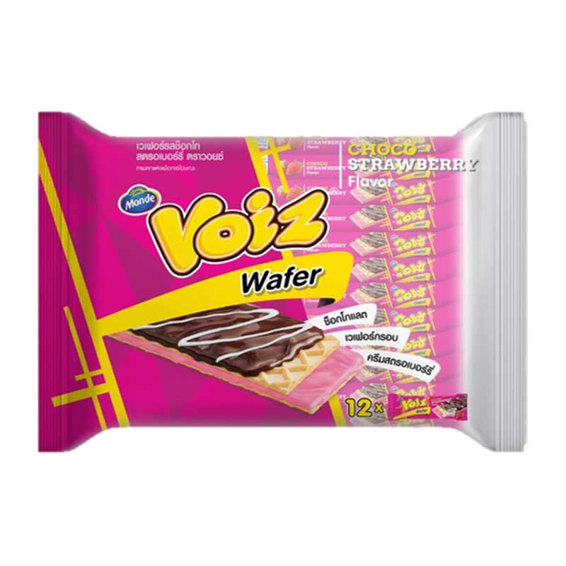 VOIZ雙層威化夾心餅乾系列12小包裝